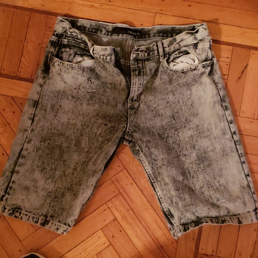 Rocawear mens denim shorts